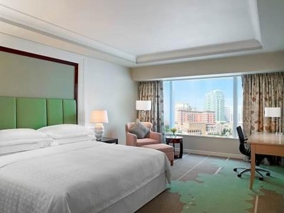 澳門喜來登酒店正式落戶金沙城中心綜合度假村，圖為喜來登行政客房